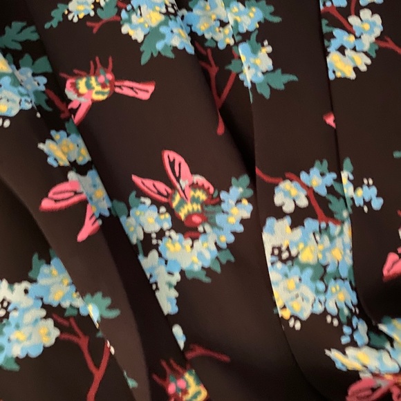 NWT J.Crew Flowy Pleated Midi Skirt - Picture 4 of 4